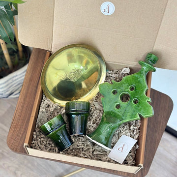 Coffret cadeau artisanal Tit vert