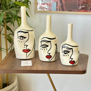 Vase Oudm rouge