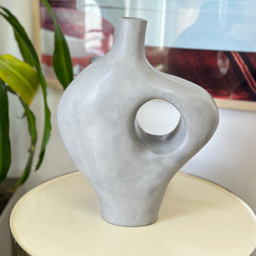 Vase artisanal Adrar mat petit