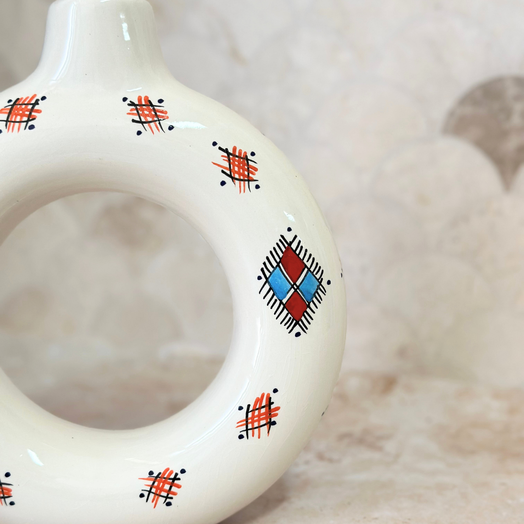 Vase artisanal Tafoukt Amazigh Addal