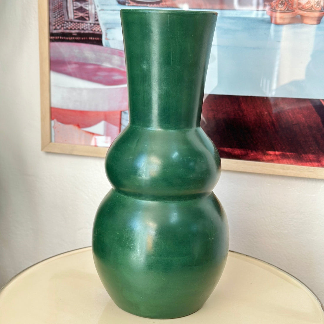 Vase artisanal Aboukal 2 vert